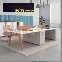 149 Bàn họp chân sắt mặt gỗ chắc chắn, giá rẻ, hiện đại - cung cấp bởi Nội Thất Ngọc Thịnh